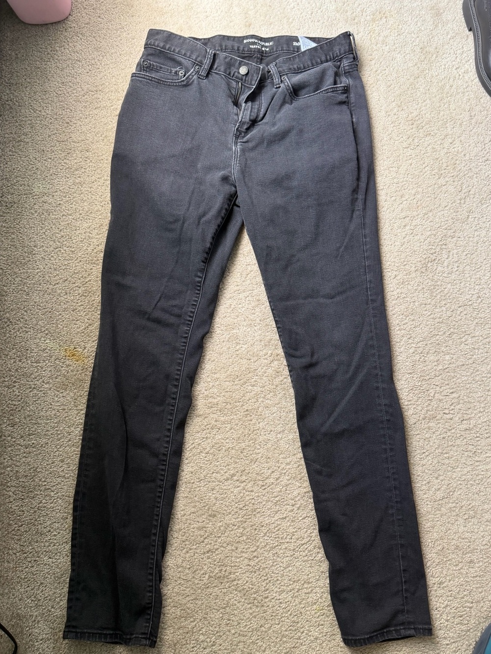 Banana Republic Black Jeans 33x34